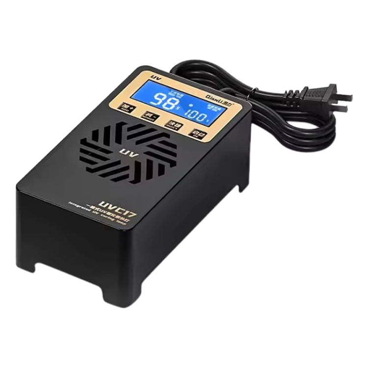 Lampada di polimerizzazione UV integrata da 7 pollici Qianli UVC17 con funzione di temporizzazione, US Plug, UK Plug, EU Plug Lampada di polimerizzazione UV integrata da 7 pollici Qianli UVC17 con funzione di temporizzazione, US Plug, UK Plug, EU Plug